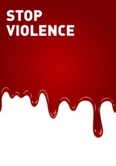 Contra la violencia de género. Campaña contra el abuso y el maltrato.