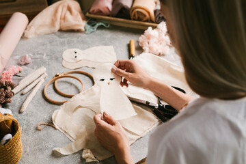 Making A Hand Made Doll
