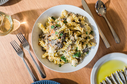 Fusilli dish