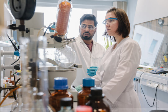 Researchers Testing The Equipment