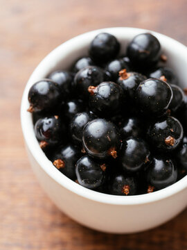 Fresh blackcurrants