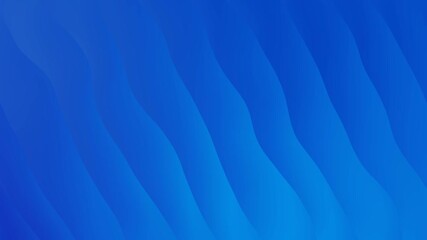 Blue Waves Ascending 4K Loop features waving lines moving diagonally across a blue gradient background up from left to right in a loop