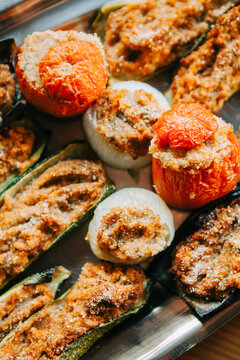 Stuffed vegetables