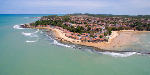 Imagem aérea de Pipa, Tibau do Sul, Rio Grande do Norte, Brasil