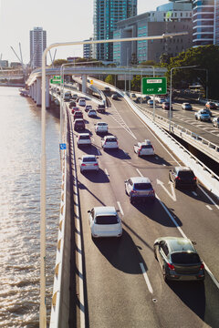 traffic on freeway