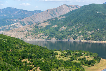 Obraz na płótnie Canvas Arda River meander and Kardzhali Reservoir, Bulgaria