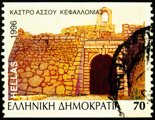 Castle of Assos, Cephalonia, Greece