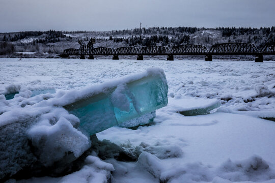 Nechako River Ice Jam
