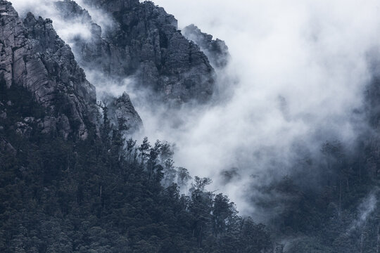 Mount Roland. Sheffield. Tasmania. Australia.