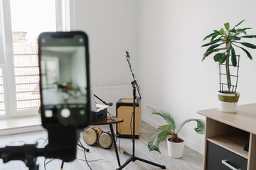 Space Prepared For Live Stream Concert