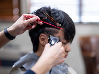 Fototapeta premium 床屋