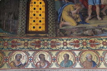 Obraz premium mosaic in the church 