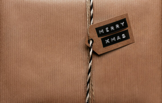 Rustic Christmas present