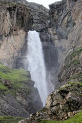 Obraz premium Waterfall in the Alps mountains