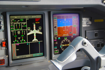 Electronic Flight Instrument System Display - obrazy, fototapety, plakaty