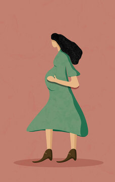 Pregnant Young Woman