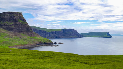 Landscape With Lake In Scotland