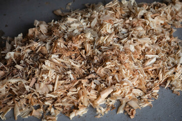 Wood shavings