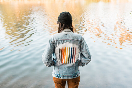 Progress Pride jacket