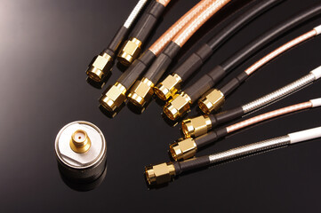 Coaxial cables for RF and microwave isolated