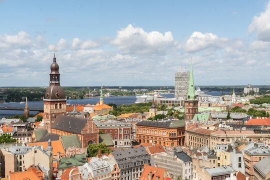 View Of The City Of Riga