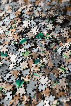 Jigsaw puzzle pieces