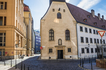 Church of Loreto Virgin Mary in historic part of Bratislava city, Slovakia