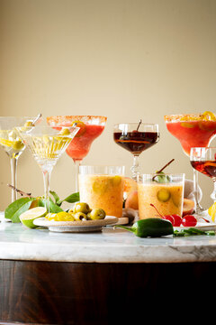 Assorted Summer Cocktails