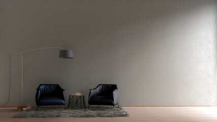 Minimalist room, Interior, daylight