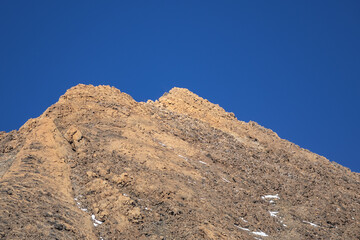 Beautiful view of Teide (Mount Teide) Volcano Mountain in Taide Park. Teide Peak is the highest...