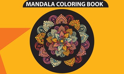 mandala coloring book for kids coloring page 