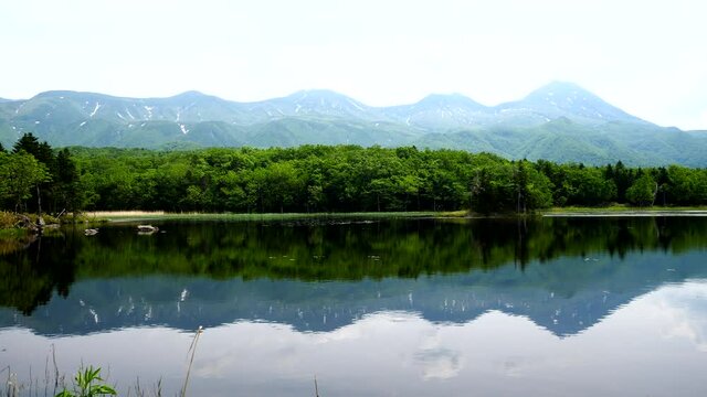知床五湖の二湖