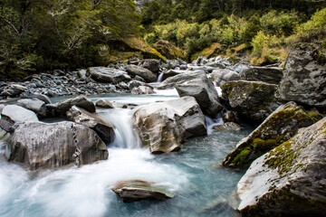 River Rob Roy Glacier