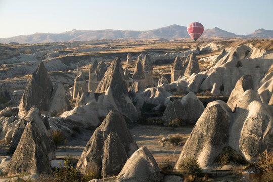 Hot air balloons in Cappadocia