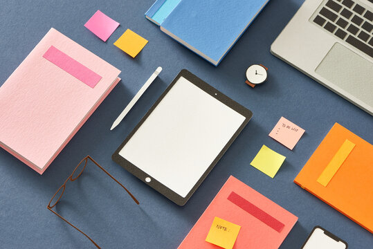 Business Objects in the office on the table