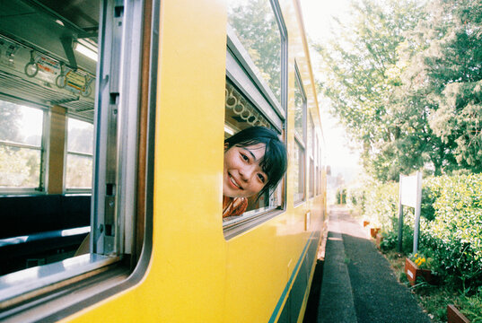 Retro train trip