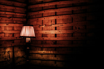 the red lamp