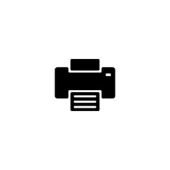 Printer icon vector for computer, web and mobile apps