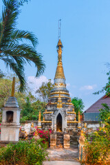 Fototapeta premium Sri Rong Muang temple is Buddhist temple in Lampang province of Thailand.