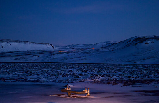 CO2 Carbon capture and storage - CarbFix 1 site of CCS geoengineering in Iceland