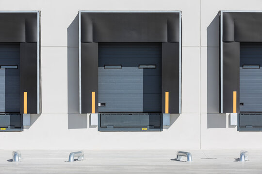 Empty Loading Dock Bays