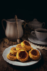 Traditional Argentine Quince Cookies Snack.