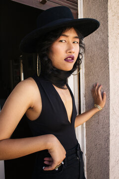 Modern cow girl