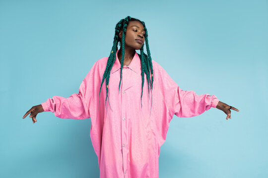 African american fashion model