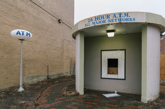 Abandoned ATM Machine
