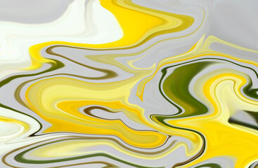 Yellow abstract fluid gradient texture background