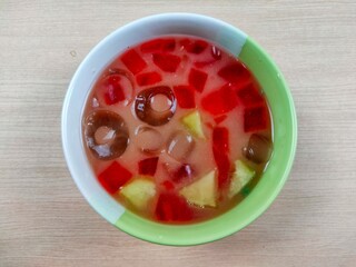 fresh fruit ice