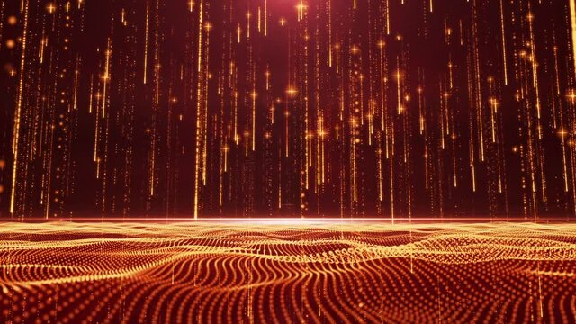 article light spot wave rising stage background