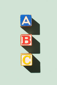 Alphabet blocks