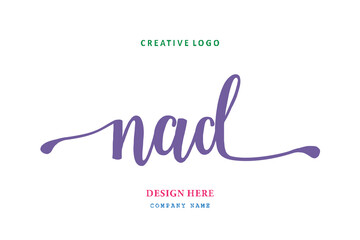 NAD lettering logo is simple, easy to understand and authoritative